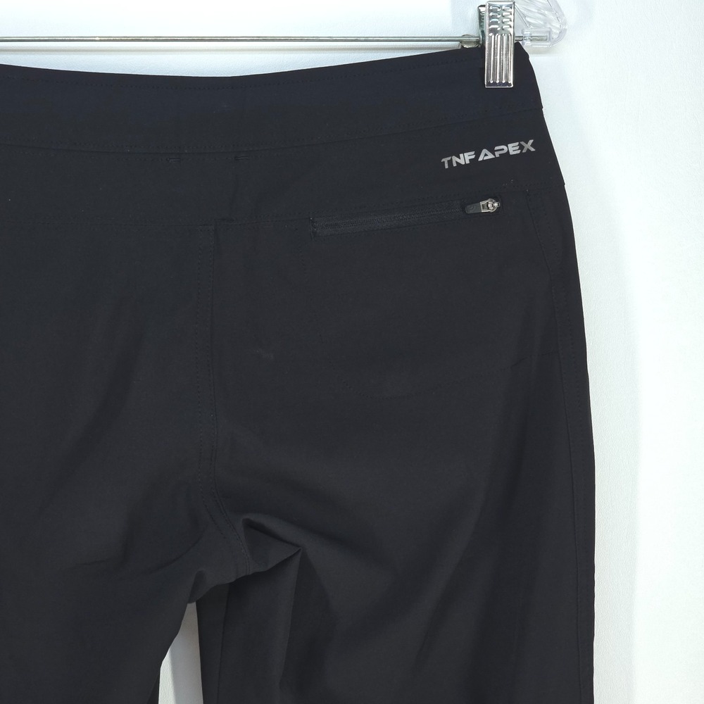 The North Face TNF Apex STH Capri Pants Women's 4 Black Soft Shell Activewear - Picture 14 of 16